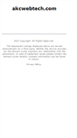 Mobile Screenshot of akcwebtech.com